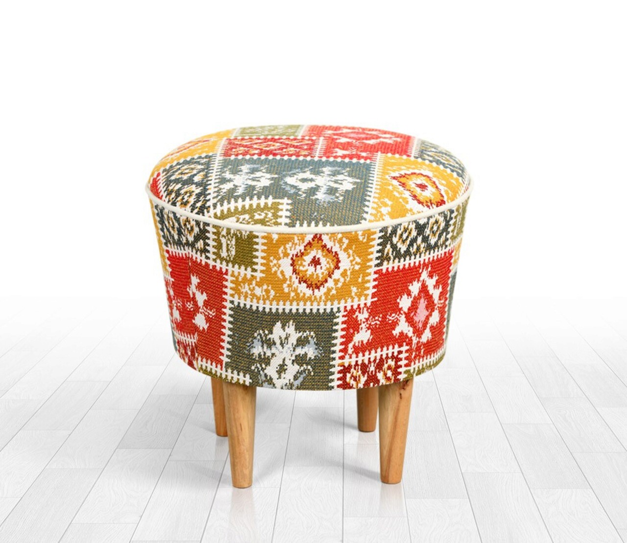 Taburet, Atelier del Sofa, 209FLF1238, Multicolor - imagine 6